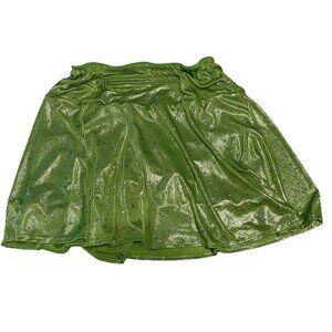 Sparkle Skirts Ladies sz Med Tennis Golf Pickleball skort stretch pull on Green